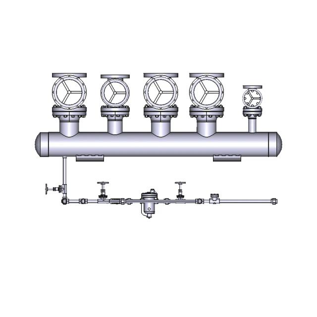 Steam Header Assembly