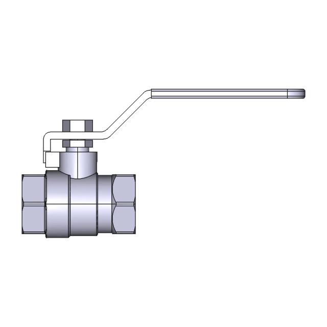 0 5 in 2 Piece Stainless Steel Valve
