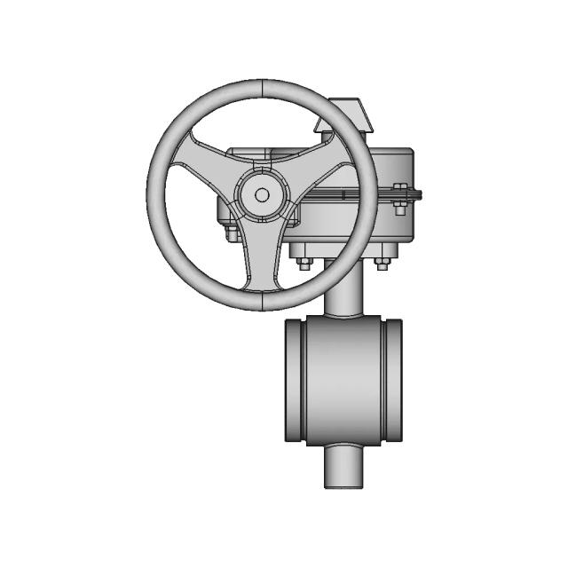 Fire Protection Grooved Butterfly Valve