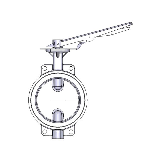 Butterfly Valve Size 8 in 200 mm