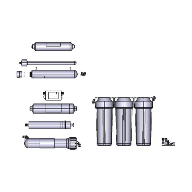 Reverse Osmosis Water Filtration System 11 Stages
