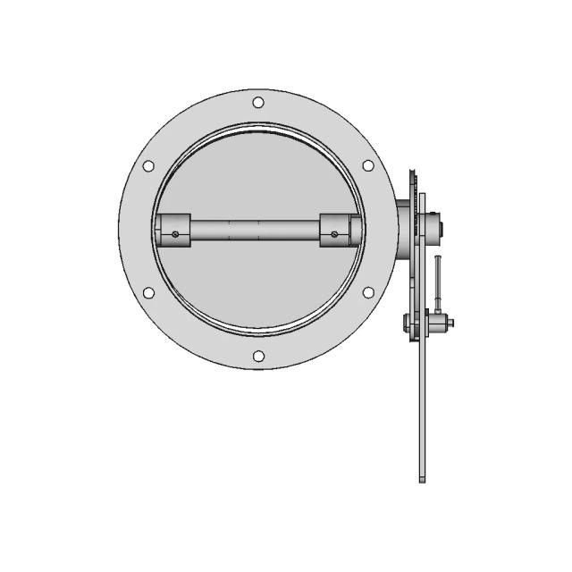 Damper for a Pneumatic Conveyor