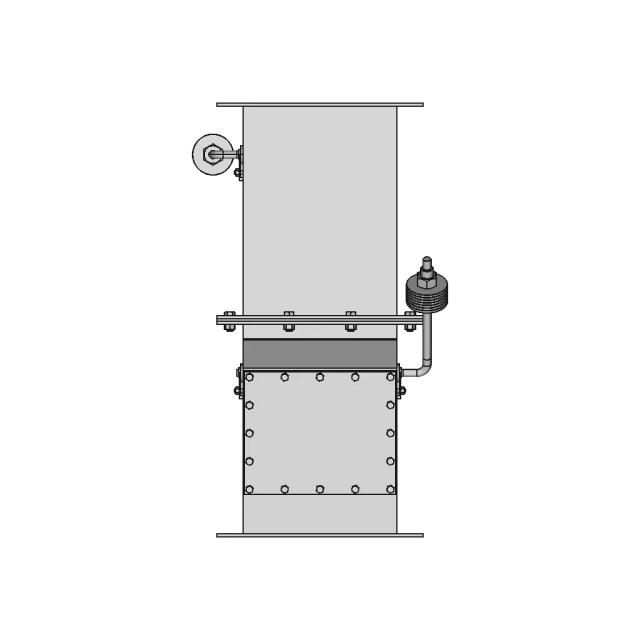 Double Pendulum Dust Valve