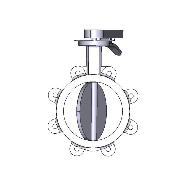 Butterfly Valve — Variant 03
