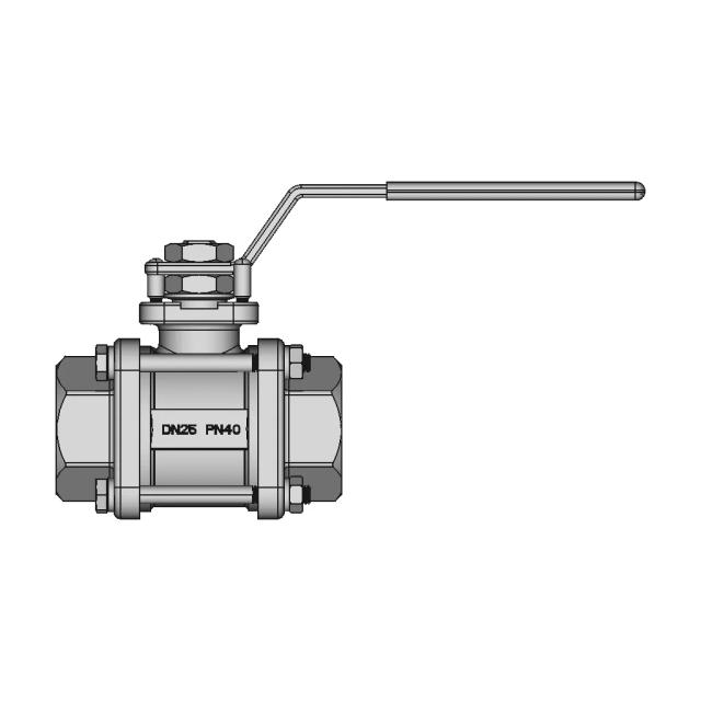 Ball Valve DN25 PN40