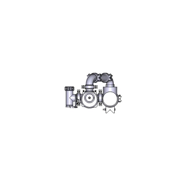 Ball Valve 3 Way 3X G1 2 Stainless Steel