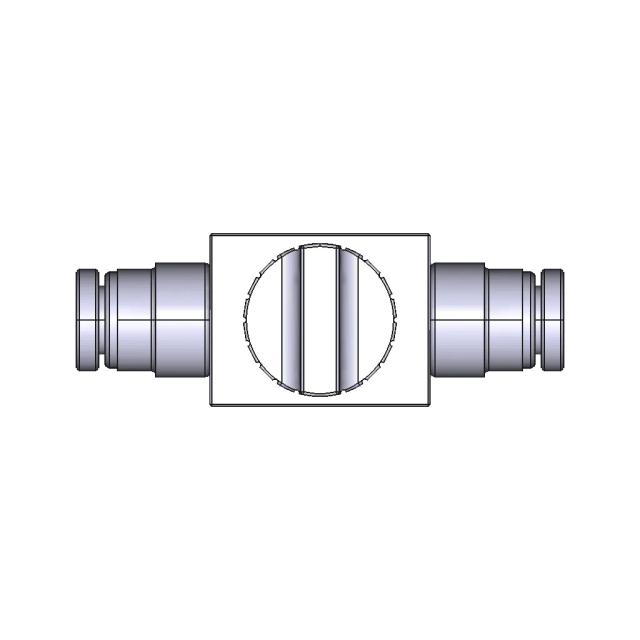 Pneumatic Air Valve with Push-In Fittings
