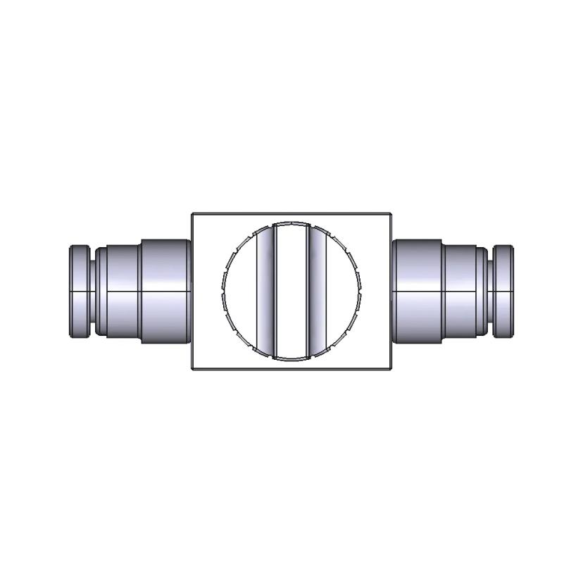 Pneumatic Air Valve with Push-In Fittings
