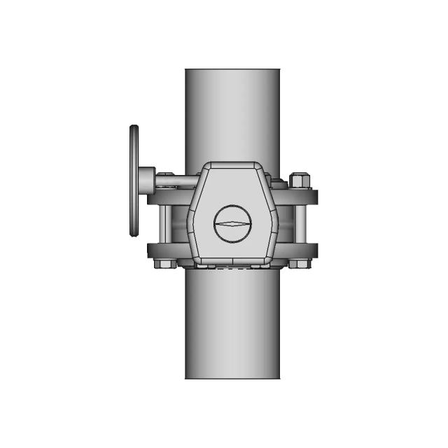 Burkert Type 8803 Actuated DN50 3 Way Valve