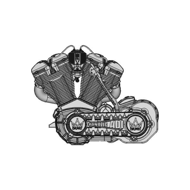 Engine for Chopper by Dr Pax