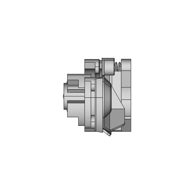 Palm Coupling Air Brake Red