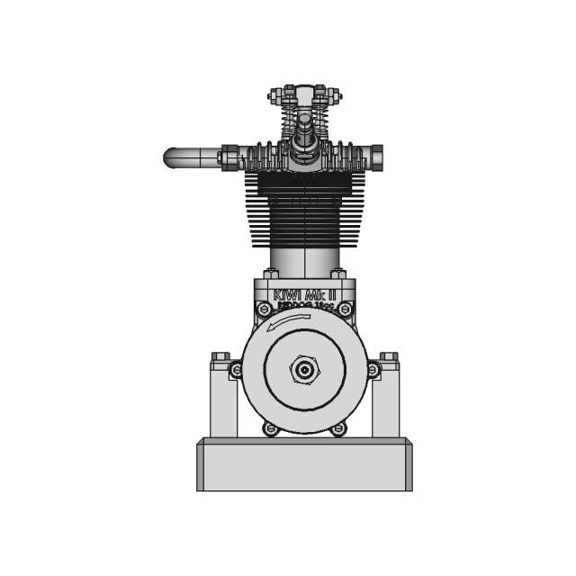 Etw Reddog 18 cc Kiwi Mk Ii Engine