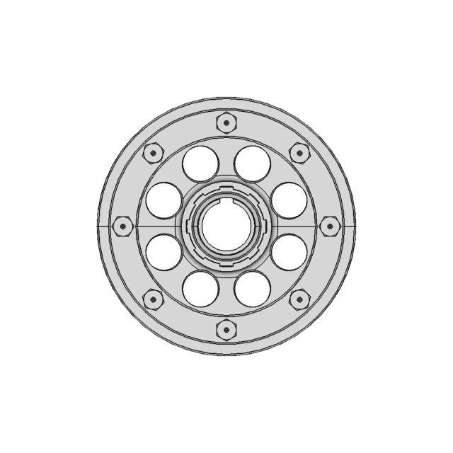 WW1 Liberty V 12 Propeller Hub