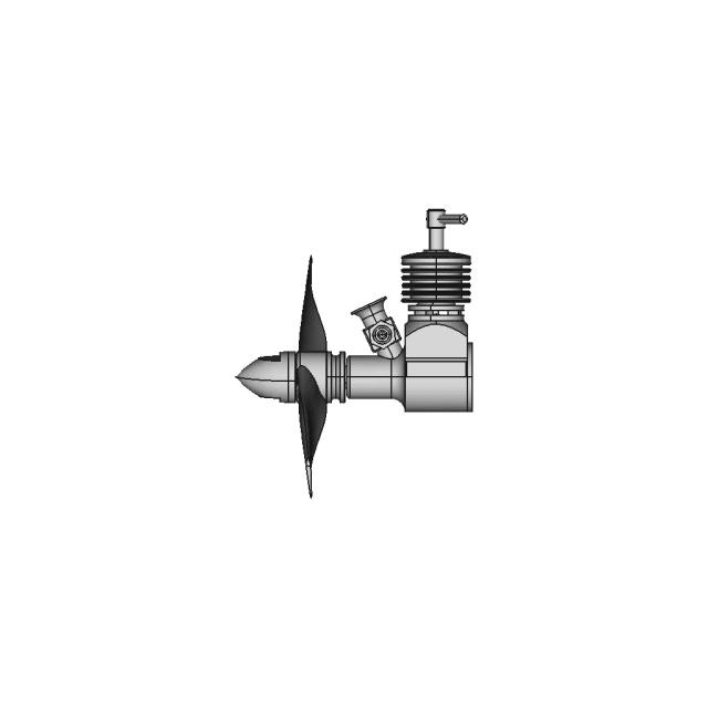 Gordon Nano 0.1 cc Aero Engine