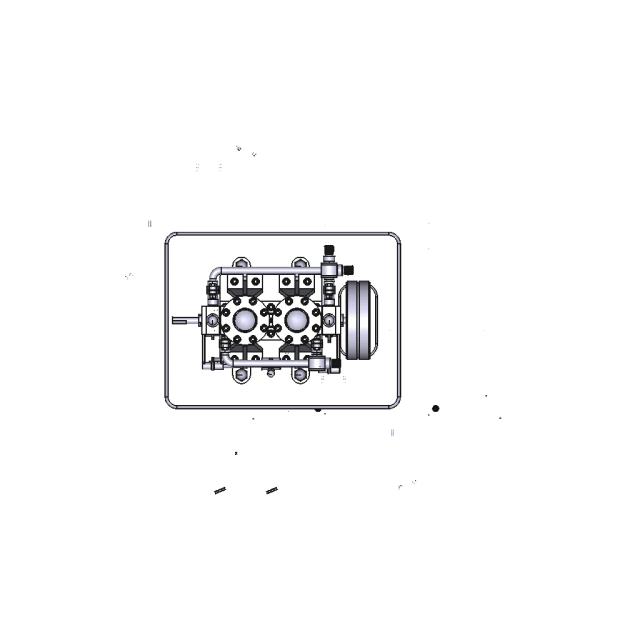 Vertical Steam Twin Engine
