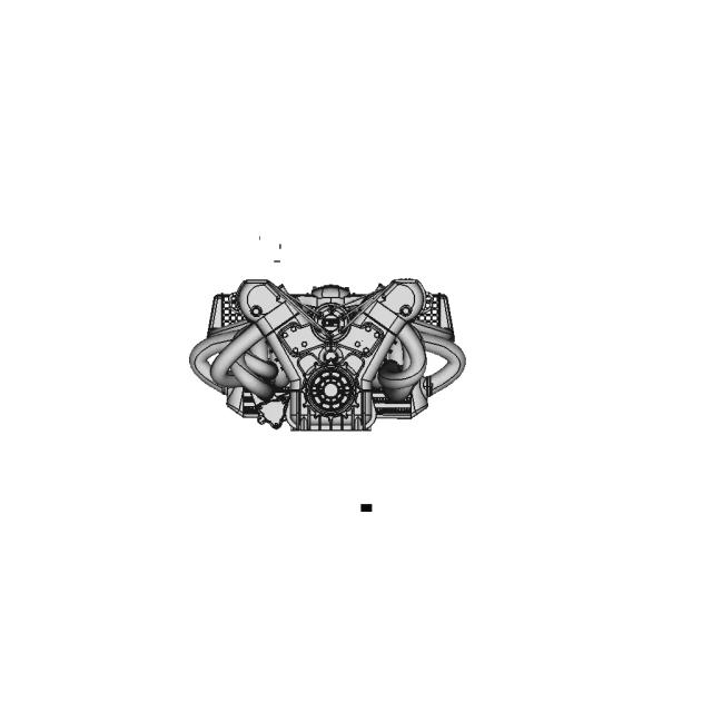 V6 Biturbo Engine Cgpdesign