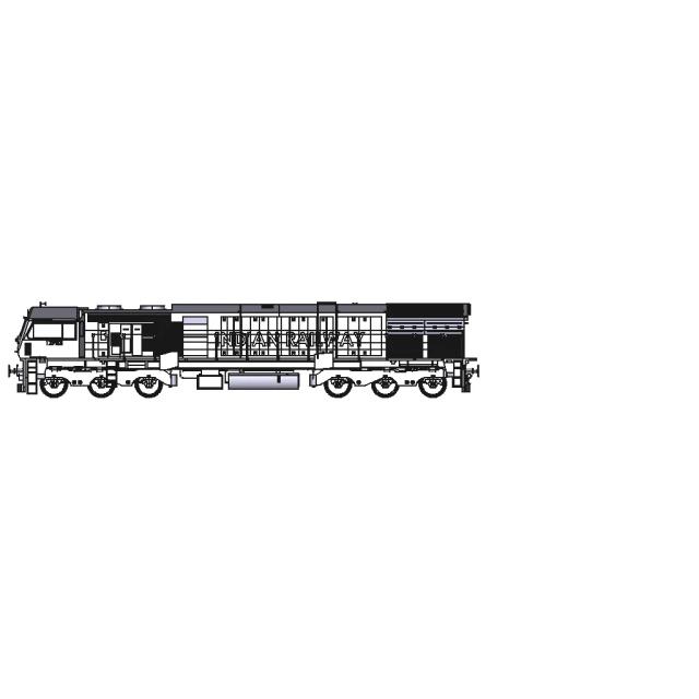 Indian Locomotive WDP4B