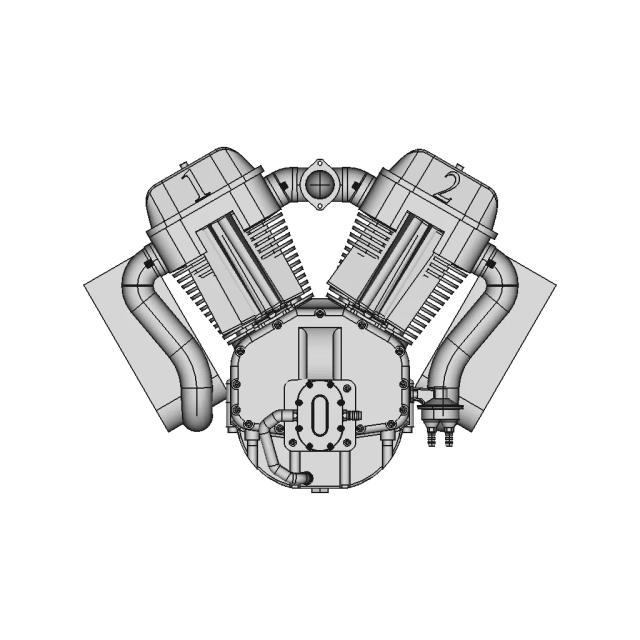 Twin Cylinder Engine