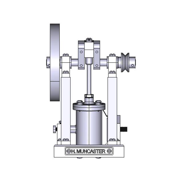 A Double Acting Oscillating Steam Engine by H Muncaster
