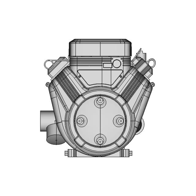 Vangaurd 18 HP Gasoline Engine