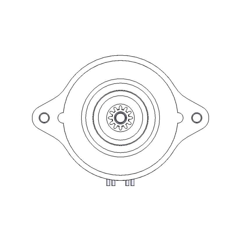 Creality K1 Extruder Stepper Motor CAD