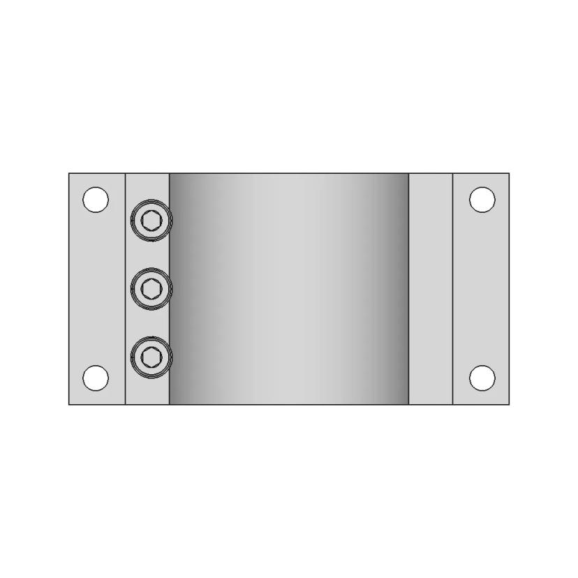 Ø80 mm Spindle with Drawing
