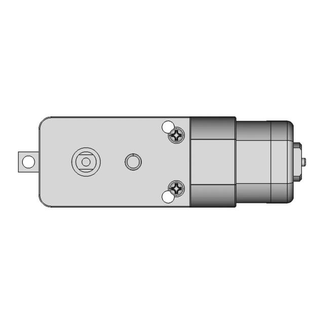 One Way Single Axis Tt Gear Box Motor Detail Model