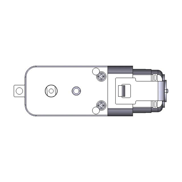DC Motor with 1 48 Gear 3.6 V with Double Sided Shaft 200 RPM