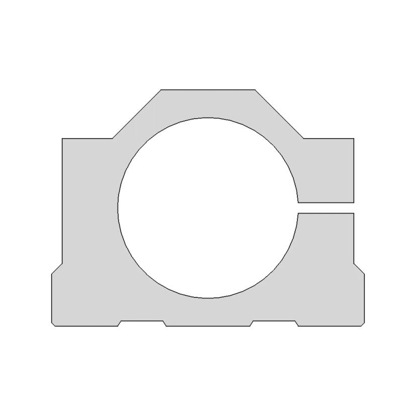 Spindle Clamp 52 mm