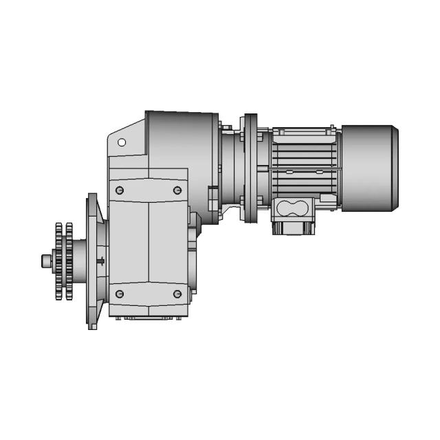 Shaft Gear Motor with Accessories