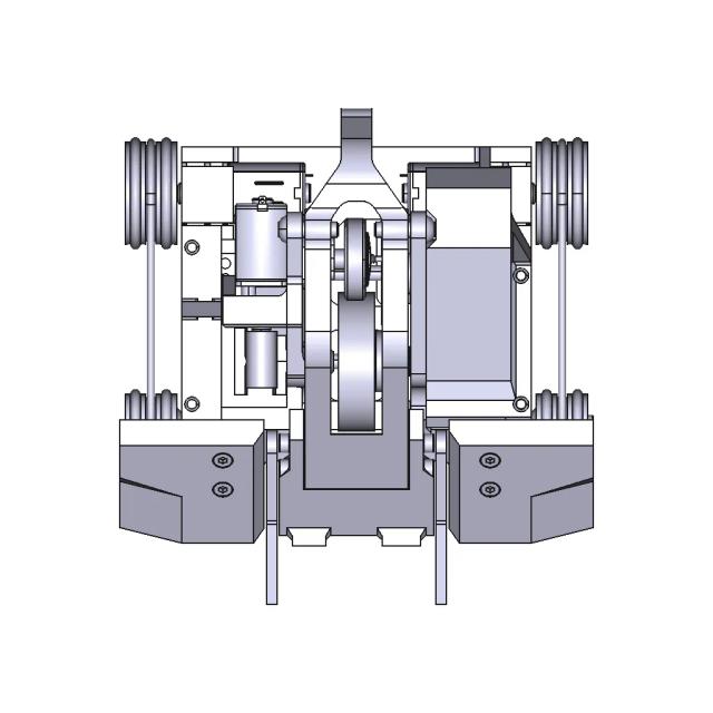 Flywheel Flipper Antweight Combat Robot Loft a Mk 1