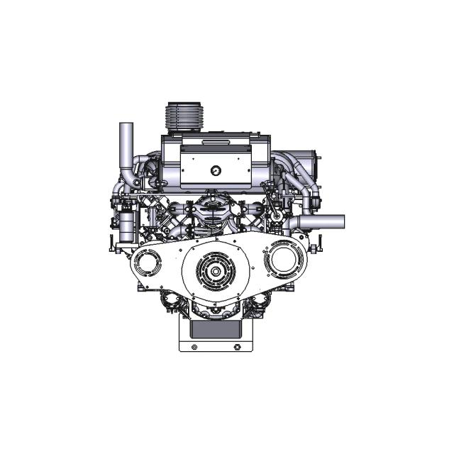 Baudouin 8M26 2.600 HP Heavy Duty Marine