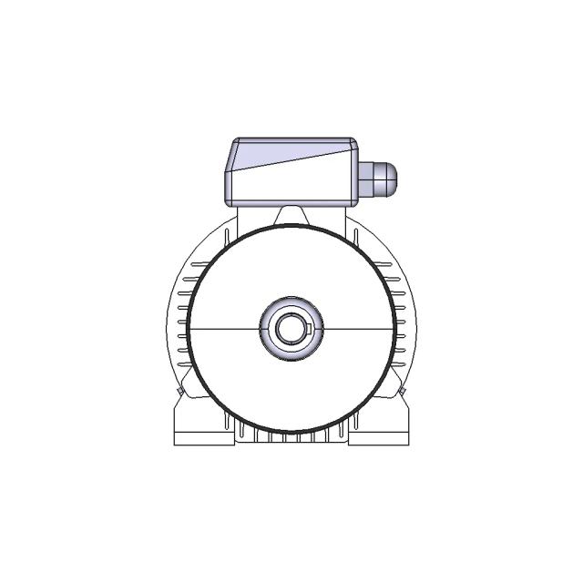 Motor Electrico 2POLOS 2.2 kW 3000 RPM Con Patas