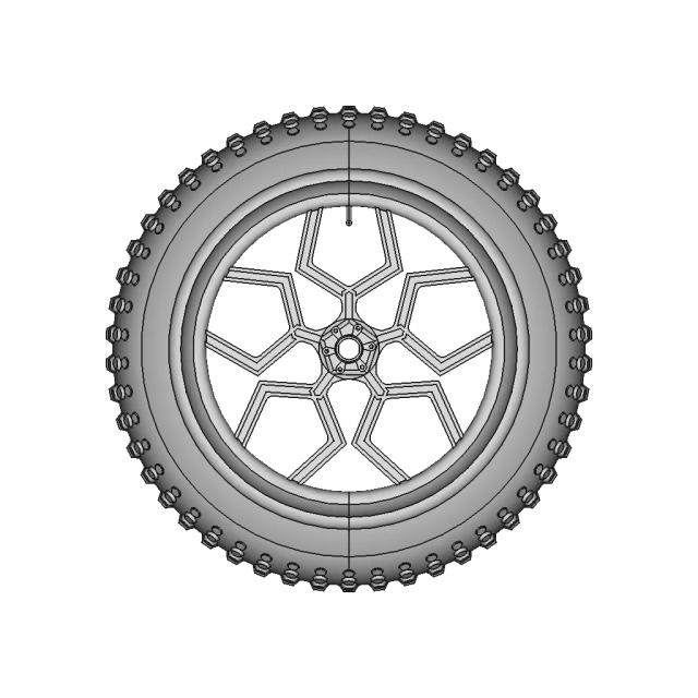Alloy Wheel for Two Wheeler Tyre
