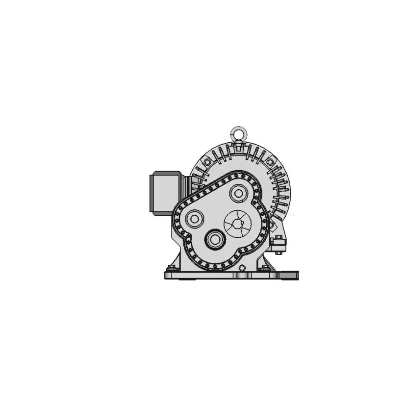 6.05:1 Speed-Reducer Gearbox with Toshiba B0252FLG3UMH02 AC Motor