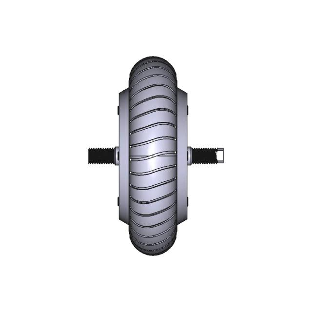 Wheel Hub Motor Double Shaft