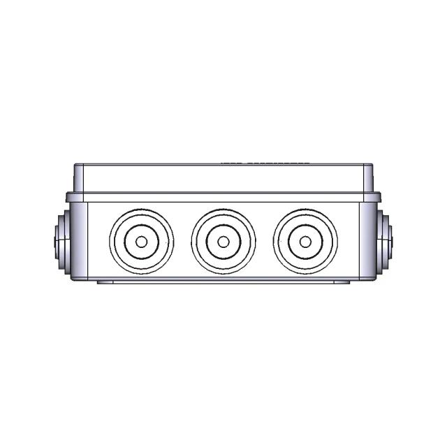 IP65 Electrical Enclosure, 200 × 155 × 80 mm