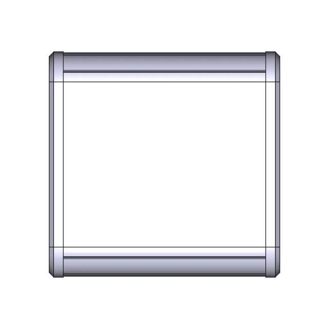 Small Round Extruded Aluminium Enclosure