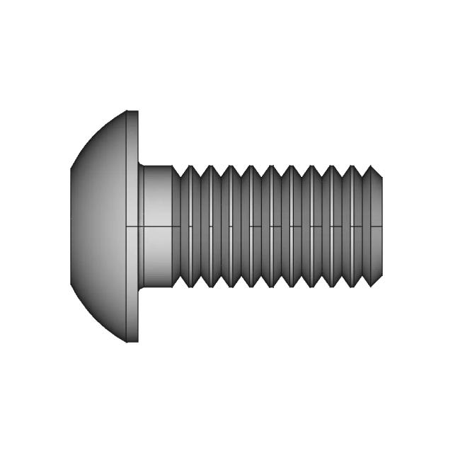 3D Model of Nut with Bolt