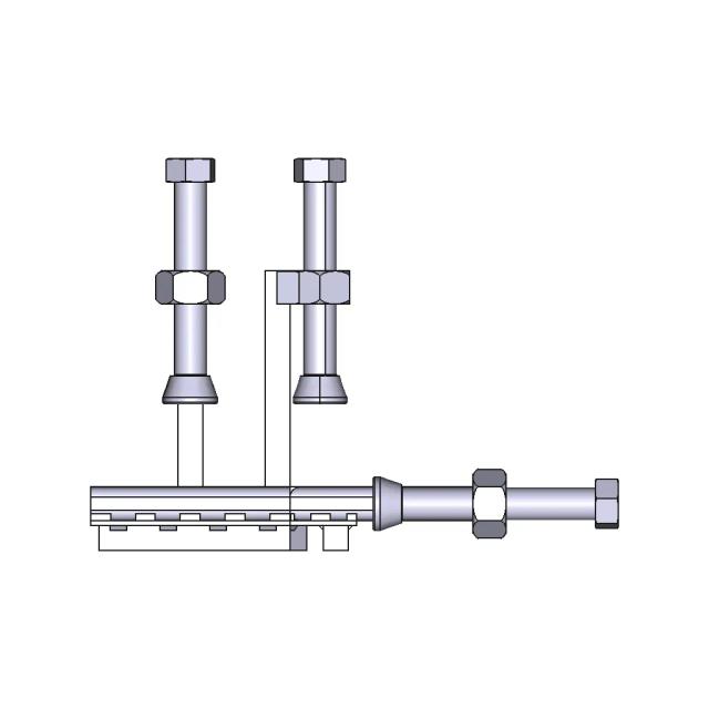 Weld on Non Adjustable Folding Stop