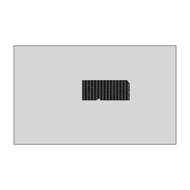 Gueritech Commercial Industrial Upper Bracket Shelf Rail 24 × 10 Sheet Metal