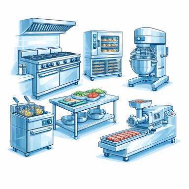 Commercial Kitchen Equipment & Food Processing Machinery logo